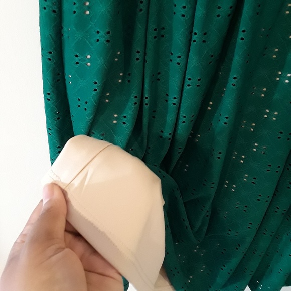 Lux II Green Short Sleeved Career Dress Size 20w - Picture 5 of 9